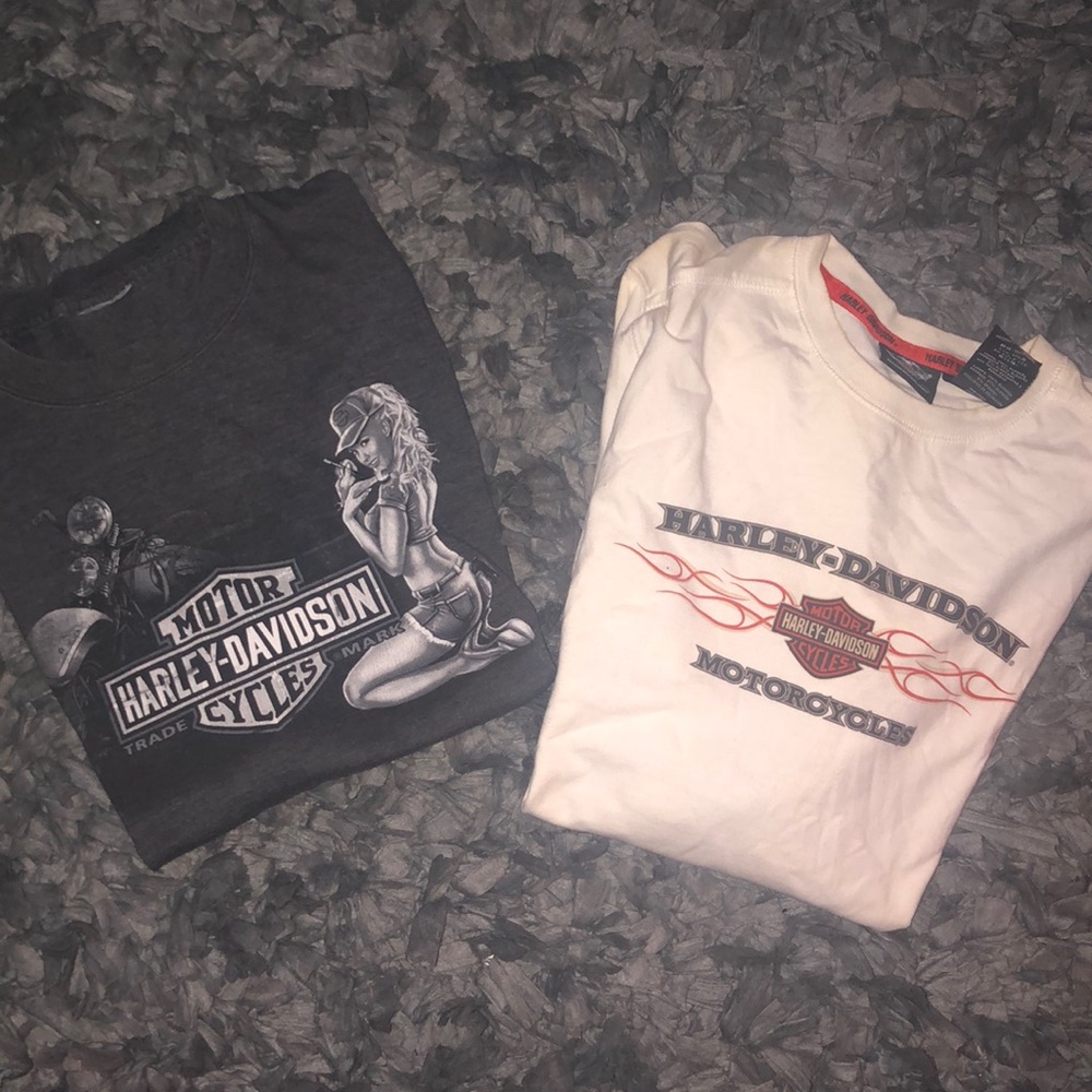 COPY - COPY - COPY - COPY - Harley Davidson long sleeve tshirt bundle